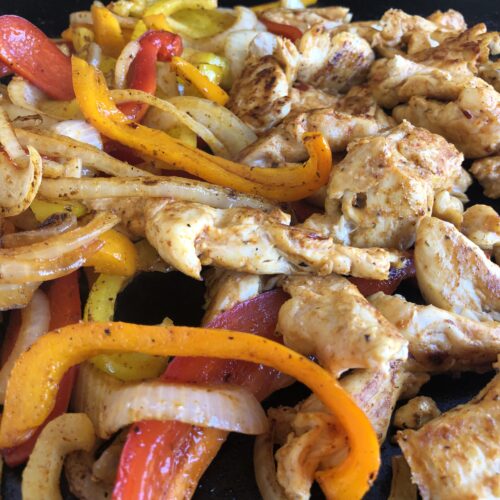 Chicken Fajitas – Get your griddle on