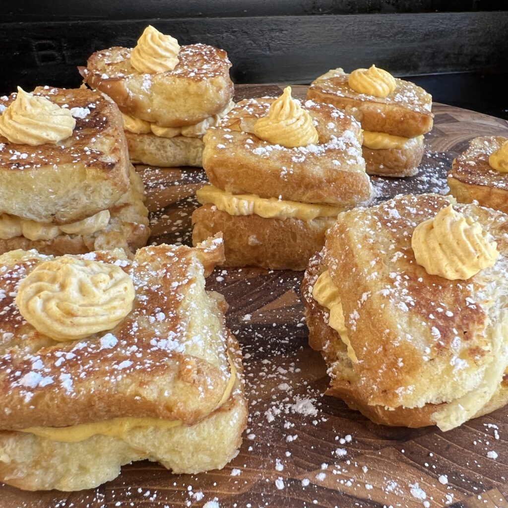 Mini Pumpkin French Toast – Get your griddle on