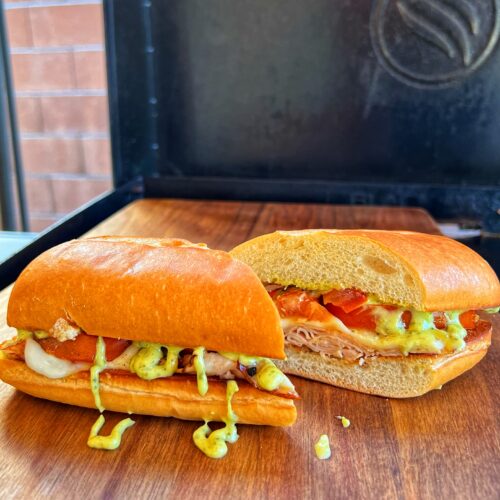 Turkey & Pesto Sandwich – Get your griddle on